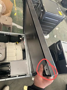 适用x米12Kg全自动滚筒洗衣机XQG120MJ201上盖顶盖