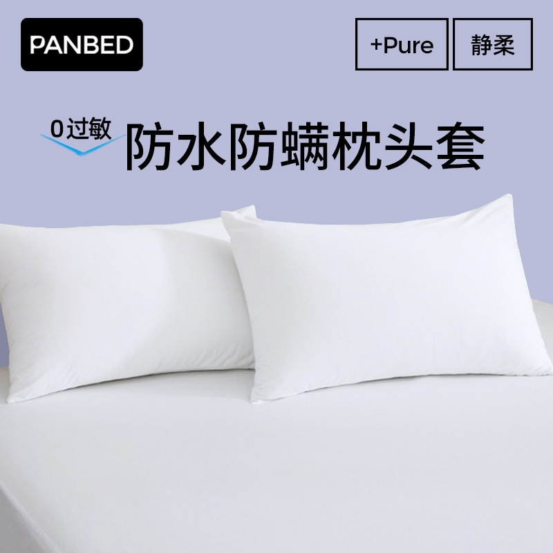 PANBED防水防螨枕套内胆套单个装