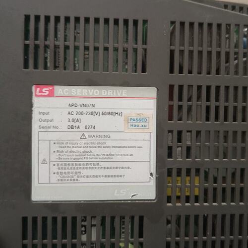议价LS驱动器ACSERV0DRlVEAPD-VN07N可维修