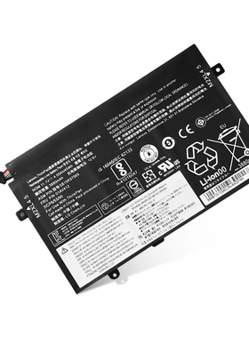 适用联想Think E480 E590 R490 E485 E580 E585 R480 E495 E15电池 01AV446/447/448 L17C/L17L3P51 L17M3P52