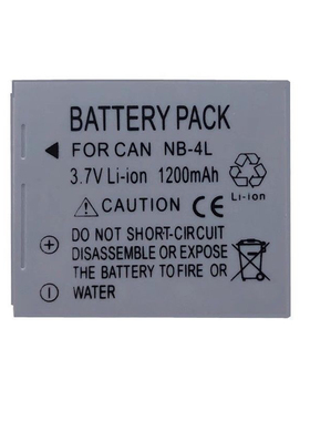 适用佳能IXUS60 70 80 100 110 120 130 115 220 is相机NB-4L电池