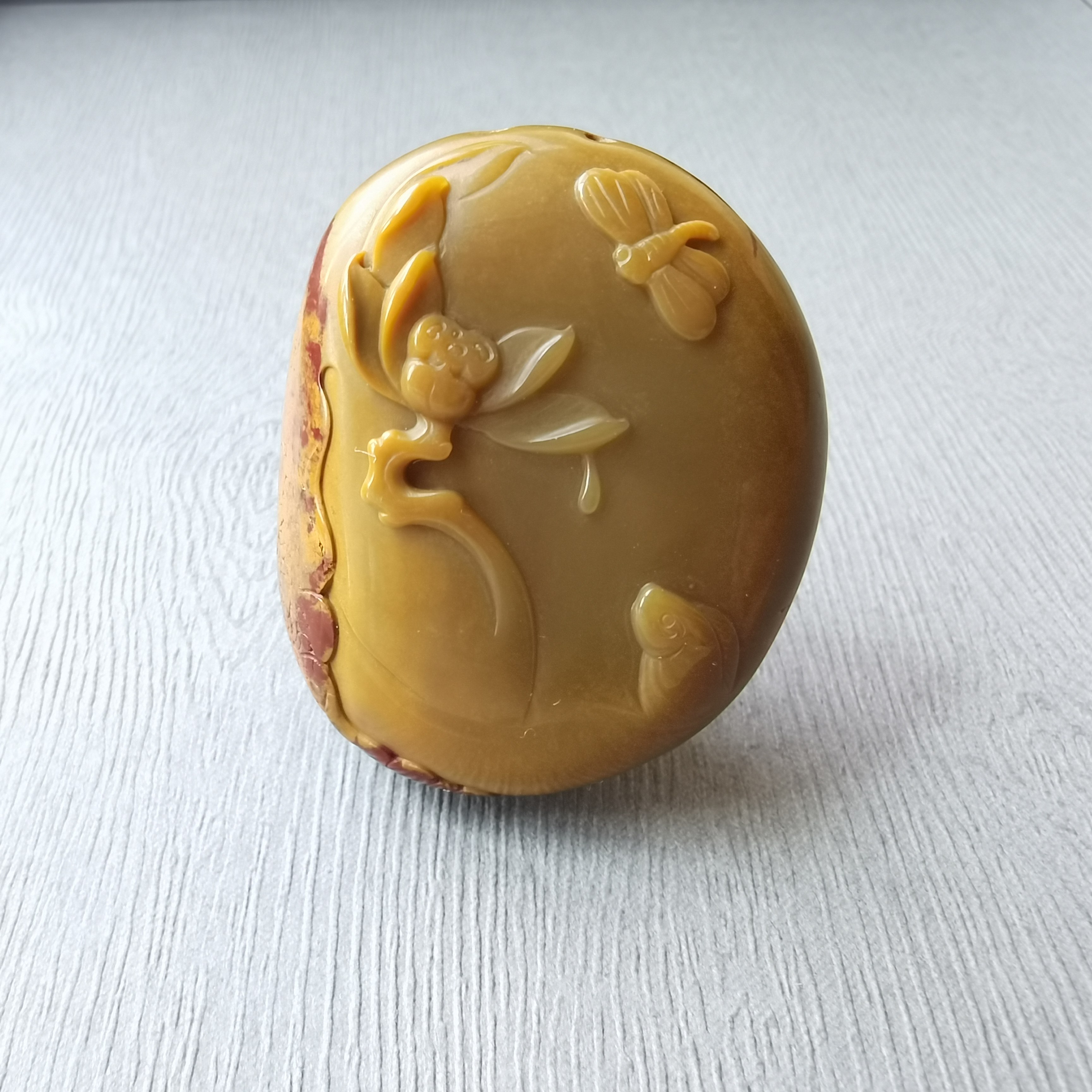 原创设计纯天然大凉山盐源玛瑙吊坠苏工雕刻盐源雕件