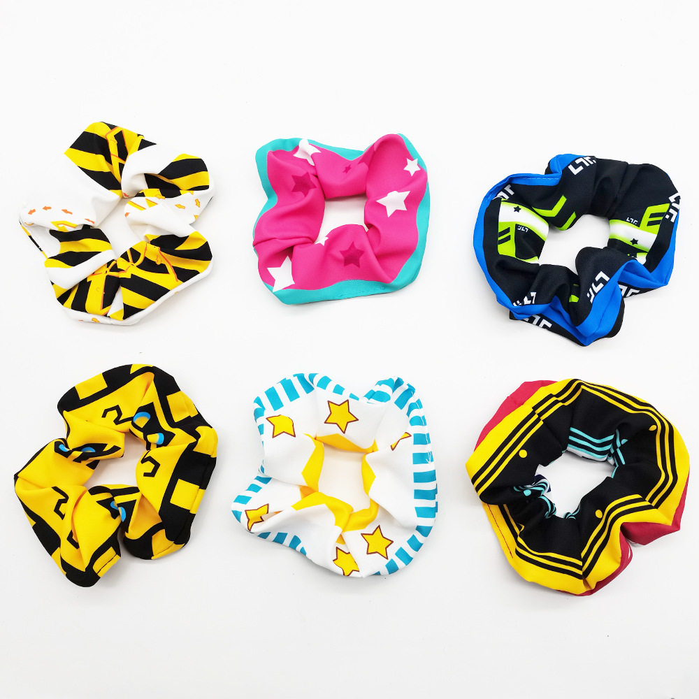 凹凸世界周边大肠发圈头饰cos金凯莉格瑞嘉德罗斯雷狮安迷修饰品