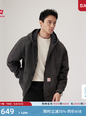 【商场同款】Levi's李维斯工装美式男士休闲巴恩风棉服外套 A3222
