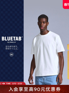【商场同款】Levi's®BLUETAB™男士复古针织休闲短袖T恤001LJ