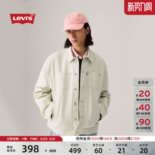 美式 s李维斯男士 Levi 宽松翻领牛仔夹克外套003L3 商场同款