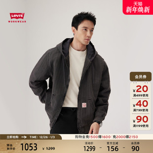 Levi 巴恩风棉服外套 s李维斯工装 男士 A3222 25年秋冬新款 商场同款