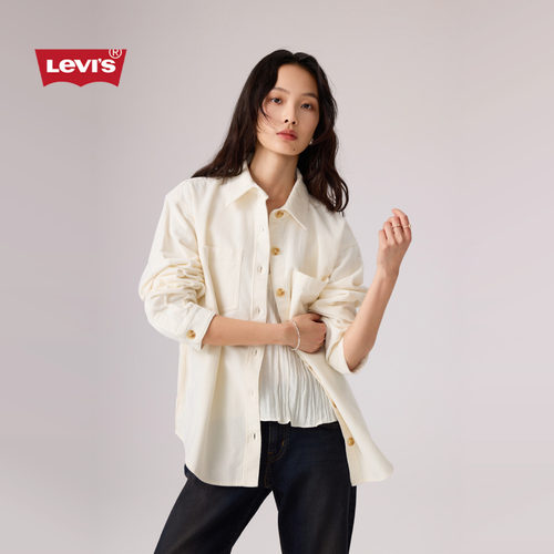 李维斯女士灯芯绒衬衫
