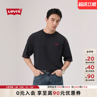 s李维斯26年春夏新款 Levi 商场同款 T恤006PS 美式 休闲短袖 男士
