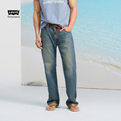 好物体验专享 Levi s李维斯男士 505标准直筒牛仔裤 不要拍