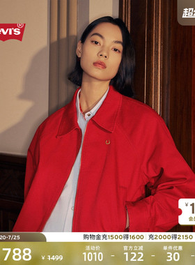 【商场同款】2026Levi's® 马年限定系列女士复古夹棉外套006OI