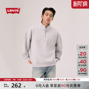 男士 s李维斯26年春夏新款 Levi 简约轻熟风卫衣005HS 商场同款