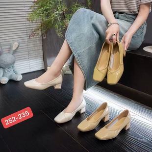 平底单鞋 真皮女鞋 女浅口软底舒适百搭休闲鞋 2025新款