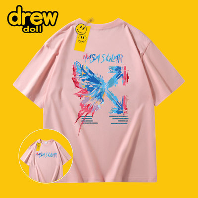 百搭潮流短袖T恤纯棉创意情侣装