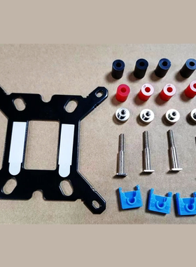 115X 1200平台散热风冷水冷12代13代1700金属底板背板螺丝螺母 M3