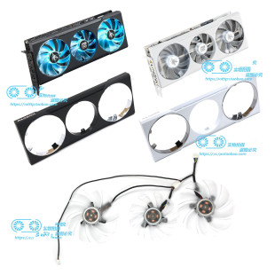 PowerColor撼讯RX6700XT HELLHOUND暗黑犬显卡风扇 FD10015H12D