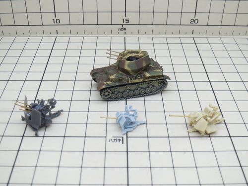 金属炮管自主1/144改件