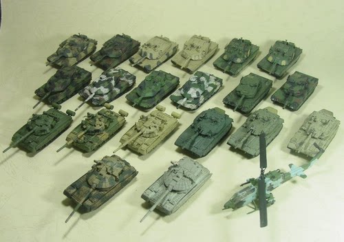 takara海洋堂黑鹰单售坦克博物馆