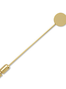 贵和胸针配件|搭配水引 梭编 微钩 细工各种手工用丸形底座胸针