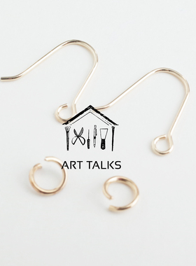 手鞠 手作 耳饰配饰|18K合金保色单一耳勾