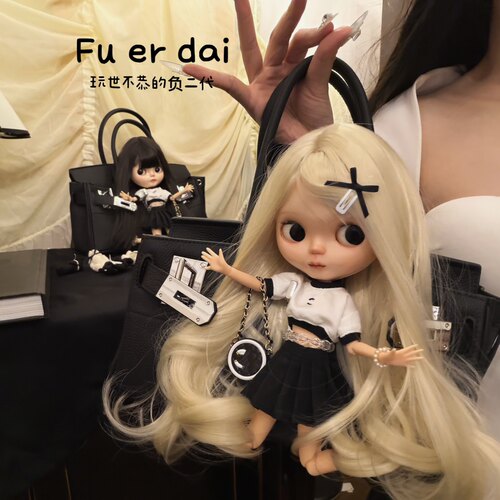 可爱淡颜系高颜值带妆娃娃包小香风铂金包牛皮@玩世不恭的负二代