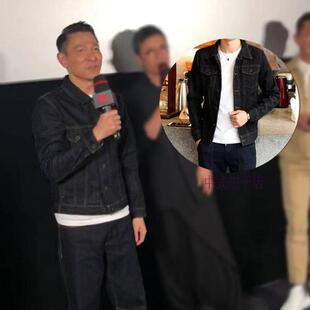 扫毒2刘德华同款牛仔衣潮流帅气男装外套演唱会衣服男士春秋夹克