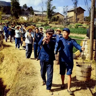 知青下乡怀旧服装怀旧复古演出服抖音短视屏拍摄道具服七八十年代