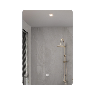 Yishare浴室镜智能带灯led洗漱镜竖挂无框壁挂式洗手间镜带防雾