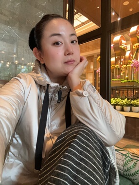 YEVA CHAO VIP专属 骆驼系列 香槟夹克连帽