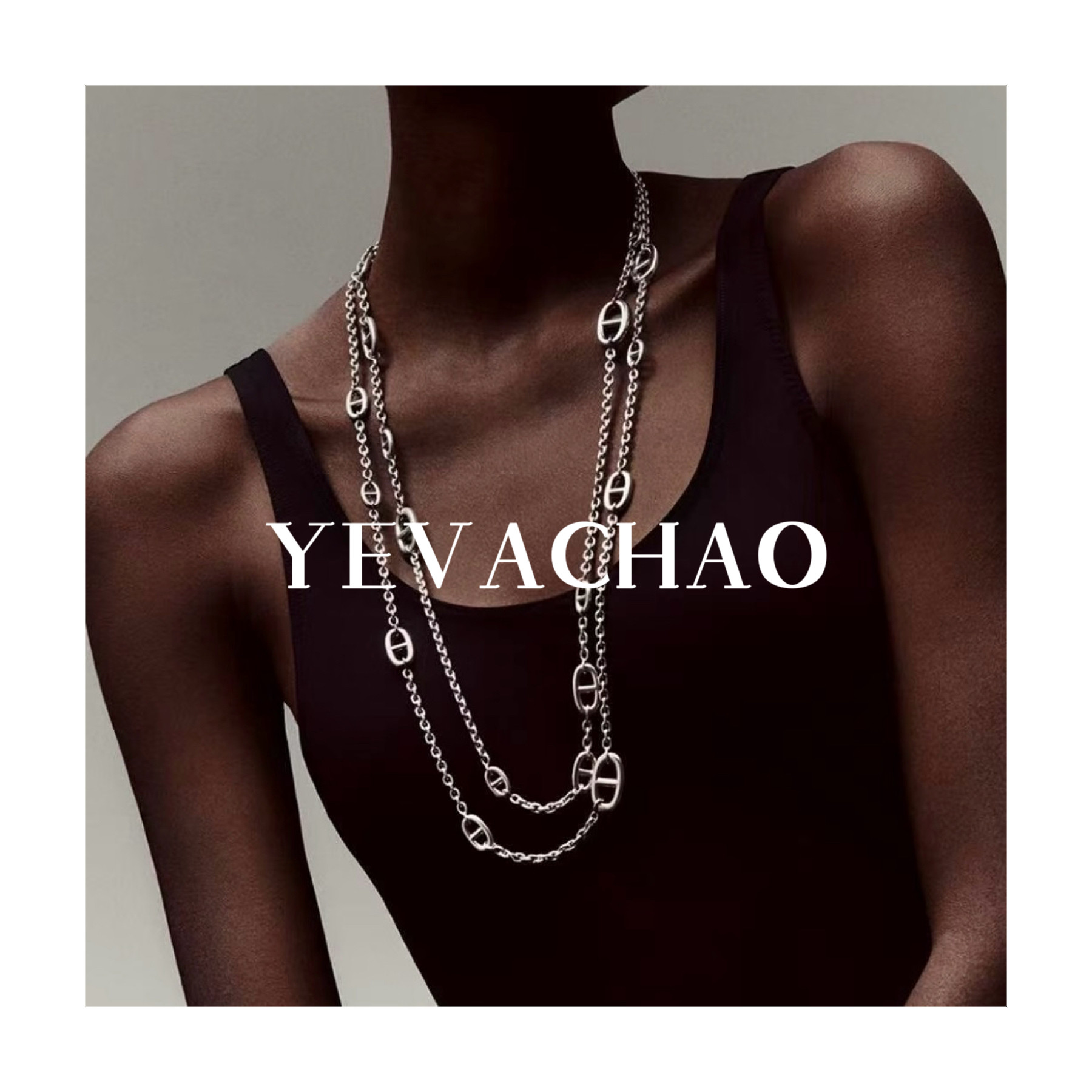 YEVACHAO“万能百搭神器”VIP福利换购猪鼻子项链长款