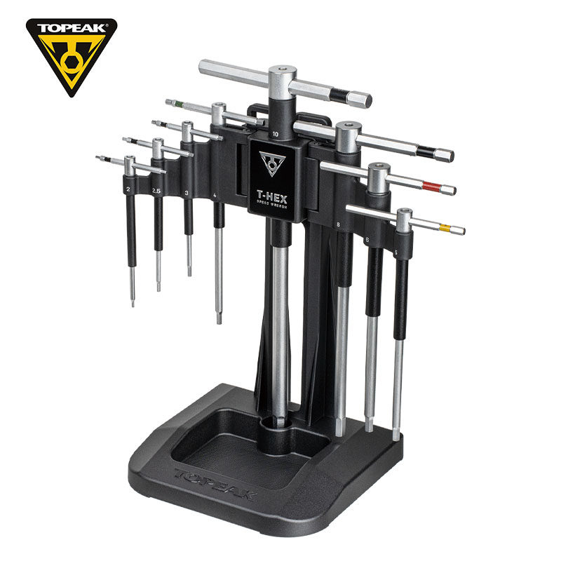 TOPEAK 内六角扳手套装自行车维修车店T字型修车工具组合TT2605