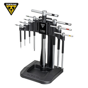 TOPEAK 内六角扳手套装自行车维修车店T字型修车工具组合TT2605