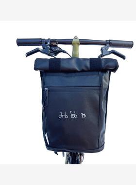 用于小布车头包鸟车车前包birdy包折叠车包412车前双肩背包21003