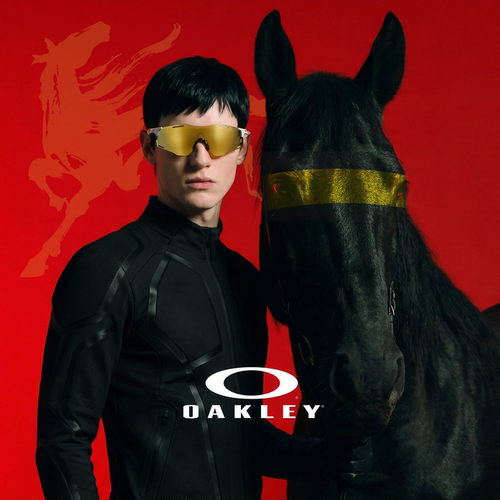 OAKLEY欧克利2026马年限量款CYBR护目太阳镜男9512户外运动墨镜女