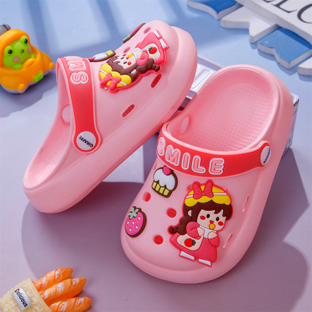 儿童EVA洞洞拖鞋女童室内居家防滑软底宝宝可爱凉拖女童沙滩凉鞋,童鞋/婴儿鞋/亲子鞋,儿童洞洞鞋,淘宝优惠券,粉丝福利购,淘宝优惠卷