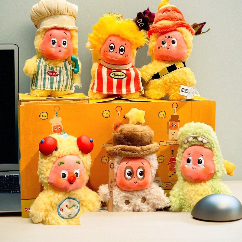 星星人系列搪胶毛绒挂件礼物