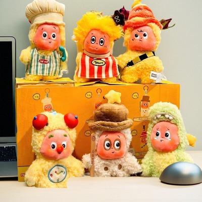 星星人系列搪胶毛绒挂件礼物