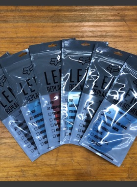 新款风镜片fox新款越野风镜配件零件镜片更换透明彩色镜片