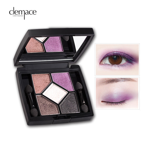 柯魅思五色眼影盘日常淡妆持久02