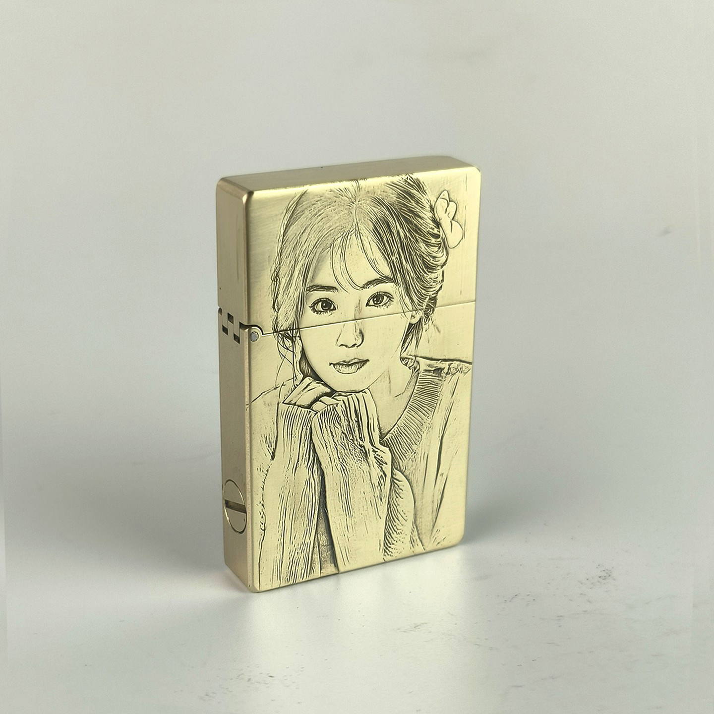 定制高端礼品战壕小重甲煤油打火机永久耐用定制打火机刻字送男友