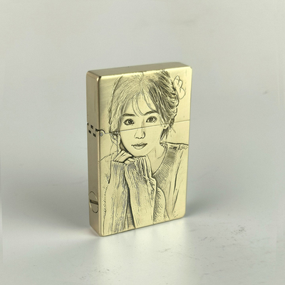 定制高端礼品战壕小重甲煤油打火机永久耐用定制打火机刻字送男友