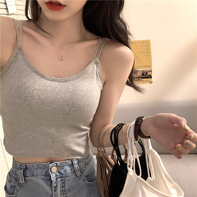 Real photo real price ~ show thin open back strap wrapped chest