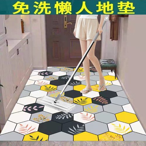 入户门地垫PVC皮革防滑可擦免洗