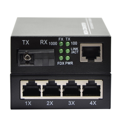 Haohanxin千兆单模光纤收发器