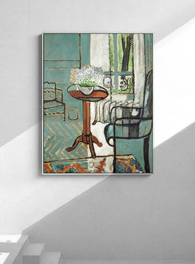 亨利马蒂斯设计师工作室装饰画