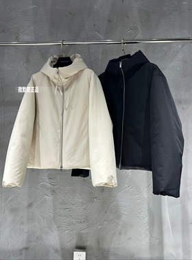 微默契正品K牌KIYUGINA连帽宽松净版羽绒服短外套EC786