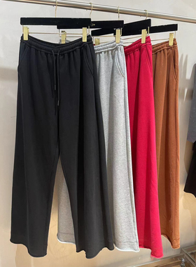 现货发微默契正品JEANSWANG松紧腰宽松阔腿休闲裤卫裤61366