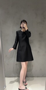 微默契K牌KIYUGINA真丝羊毛秋款高品质连衣裙26612
