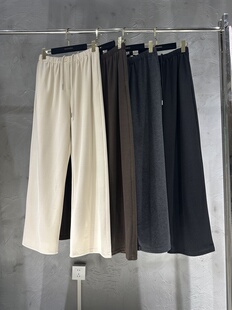 微默契正品 1791 JEANSWANG松紧腰直筒秋冬磨毛面料休闲裤