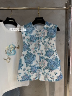 微默契正品高端定制亮片系列马甲背心短外套